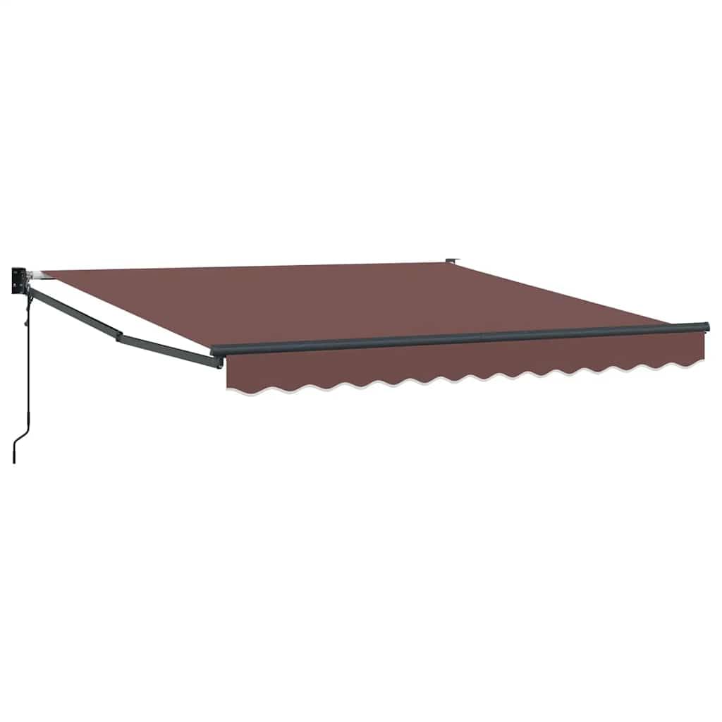 vidaXL Markise Automatisch Braun 300x250 cm 300 x 250 cm Braun, 300 x 250 cm Braun