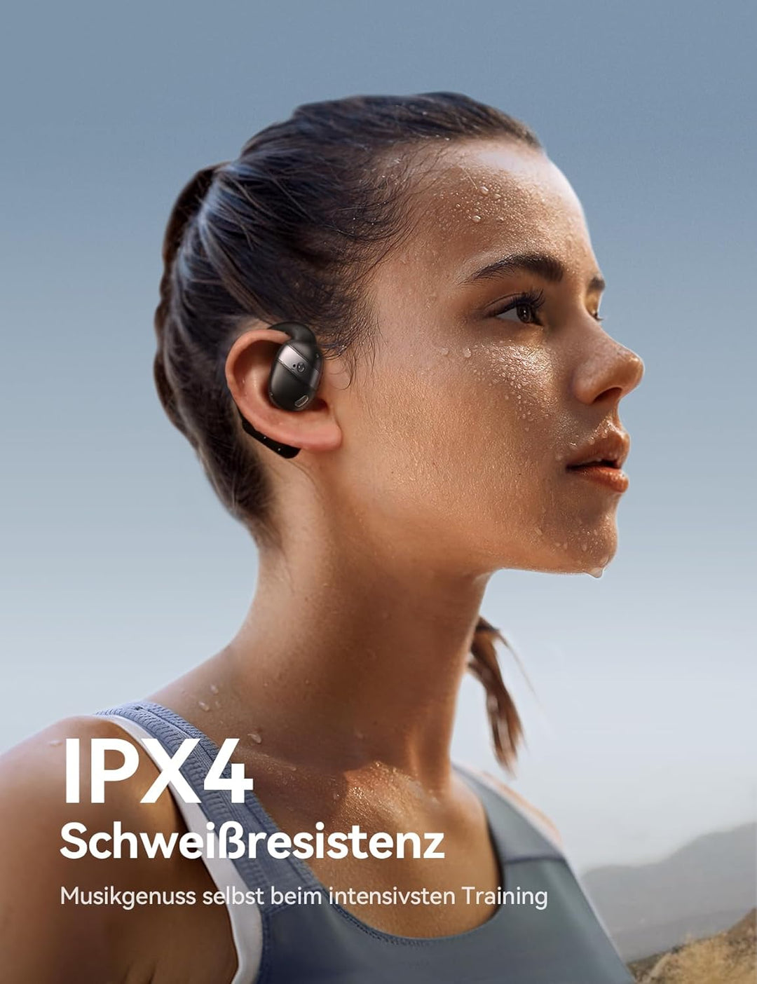 JOYROOM Open Ear Kopfhörer, Bluetooth 5.4 Kopfhörer Kabellos mit LED Digitaldisplay, Ultra-Komfort,