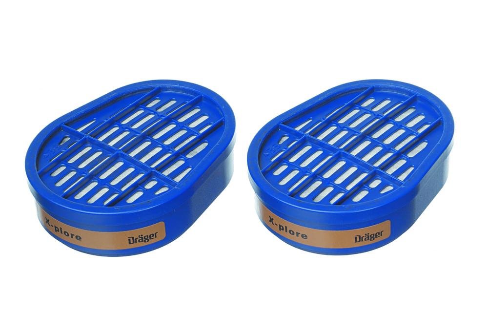 Dräger A1 Gasfilter für Halbmaske X-plore 3300, 3500 oder Vollmaske 5500 - 2 Stück Packung