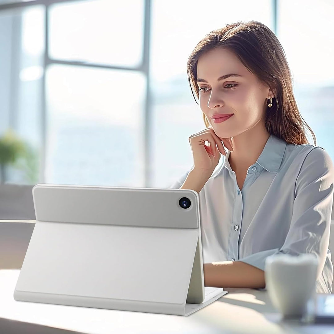 Tastatur Hülle für Samsung Galaxy Tab A11+ 2025 (SM-X230)/Tab A9+ 2023 (SM-X210),Magnetische Abnehmb