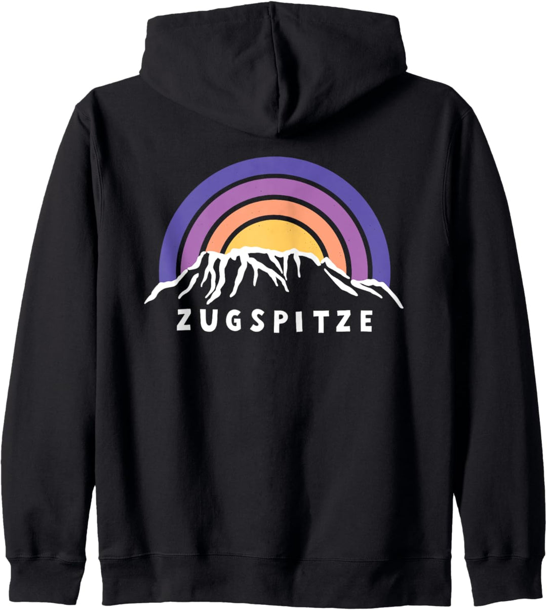 Zugspitze Garmisch Partenkirchen Bayern Wandern Souvenir Kapuzenjacke