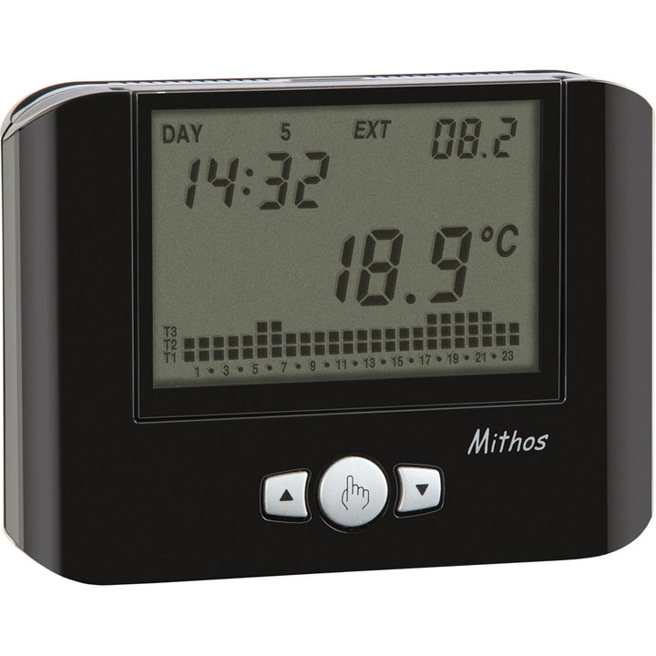 VEMER VE312500 MITHOS Digital Heizungsthermostat, Raumthermostat mit Wochenprogrammierung, Stromvers