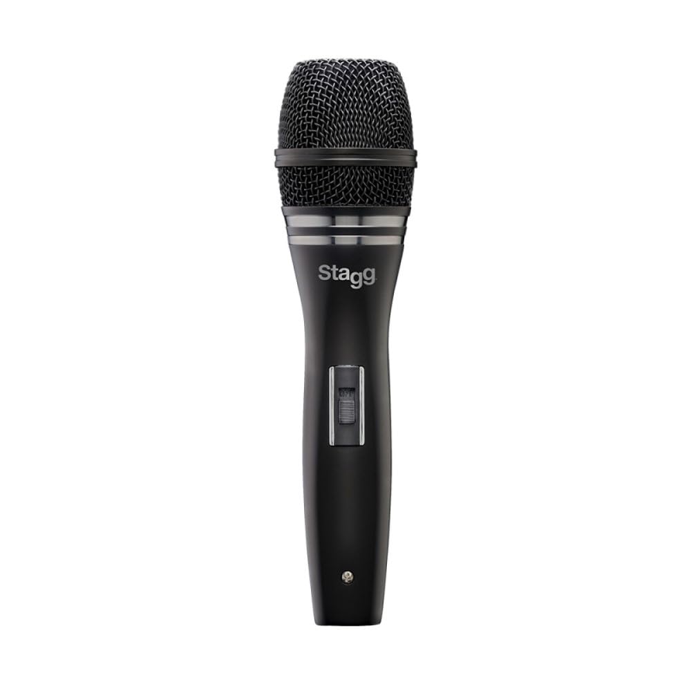 Stagg SDM90 Professionelles dynamisches Mikrofon, unidirektional 50 Hz to 15 KHz Gesang und Instrume