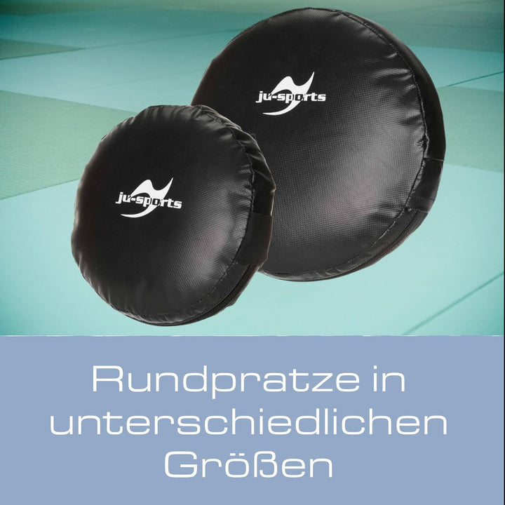 Ju-Sports Rund Pratze 1 STK. I Aus Kunstleder I Sehr leicht &amp; perfekt im Handling I Mit 2 Schlaufen
