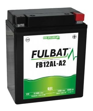 FULBAT - Akku für Motorrad FULBAT GEL FB12AL-A2 / YB12AL-A2 12 V 12,6 Ah 150 A