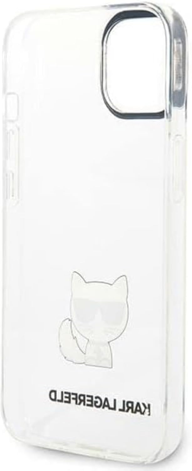 KARL LAGERFELD KLHCP14MCTTR hülle für iPhone 14 Plus 6,7" hardcase transparent Choupette Body