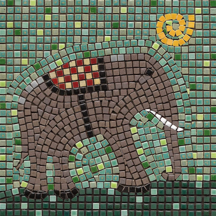 Mosaik bastelset, DIY 20x20cm, Indien, Indien