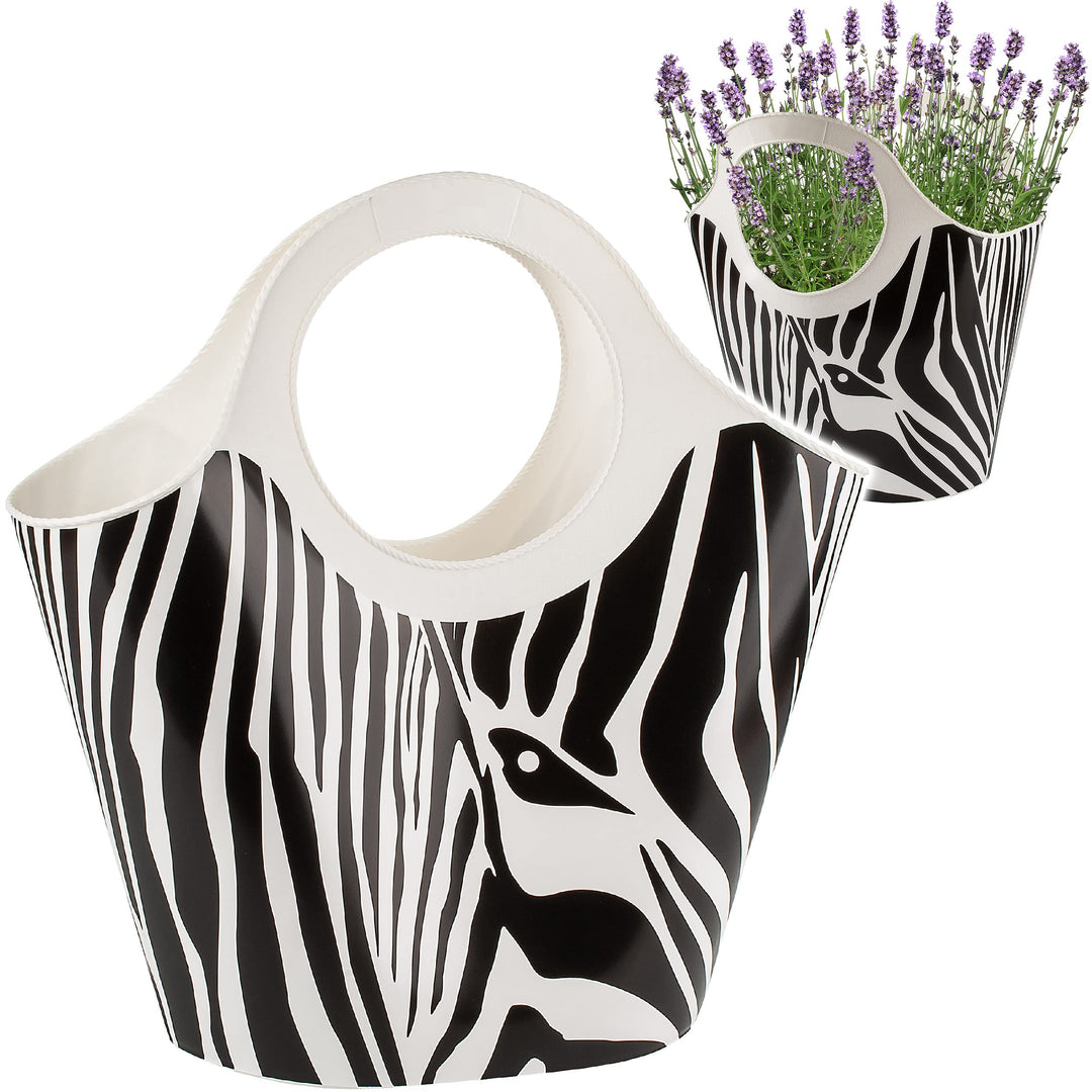 alles-meine.de GmbH 4 Stück Flexi & flexibel Modell + Farbwahl grosse - biegbare - Einkaufskörbe/Pfl