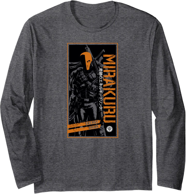 Arrow: TV Series Deathstroke Mirakura Energy Drink Langarmshirt