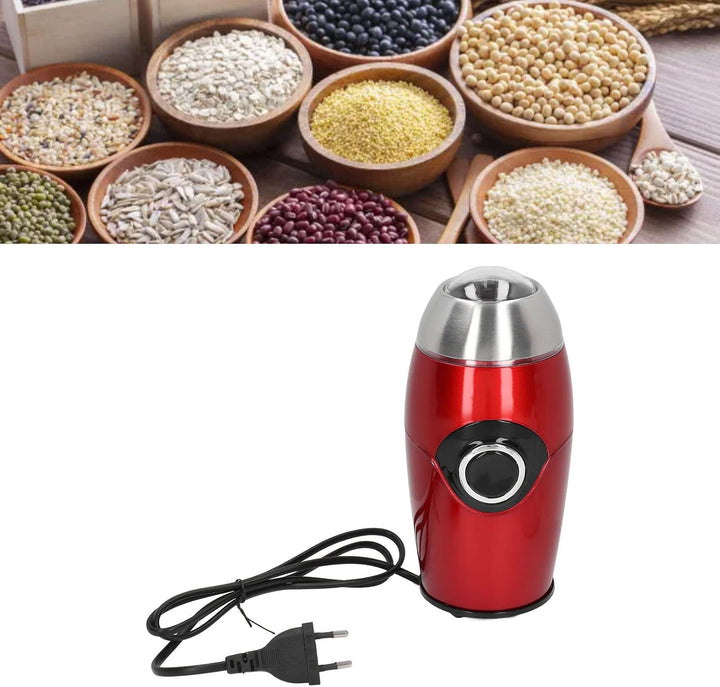 Topyond Elektrische Kaffeemühle 200 W Kaffeemühlen Für Den Heimgebrauch,Edelstahlschlagmesser, Schle