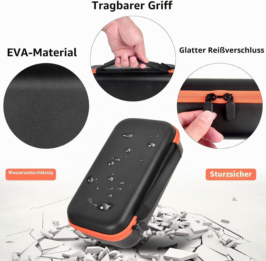 Tragetasche für kabelloses Mikrofon, kompatibel mit JBL Wireless Dual-Mikrofonsystem, Tasche für Han