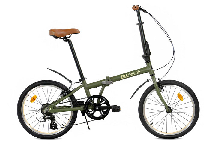 FabricBike Klappfahrrad, Alu-Rahmen, Single Speed, klapprad 20 Zoll, Folding, klapp Fahrrad, Klappra