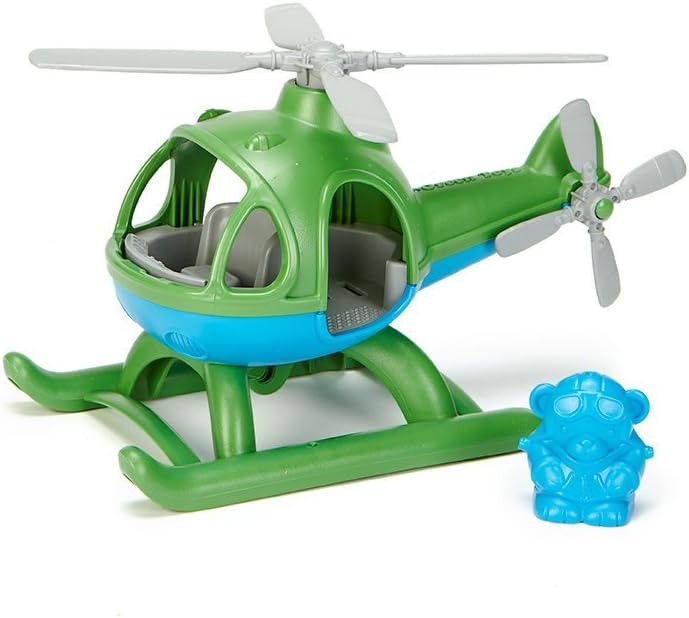 Green Toys Helicopter grün, grün
