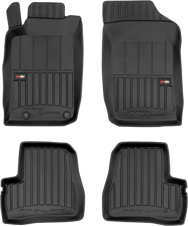 SMK Gummimatten Auto fussmatten Satz für Peugeot 206 1998-2009 Erleben Sie einen neuen Standard des