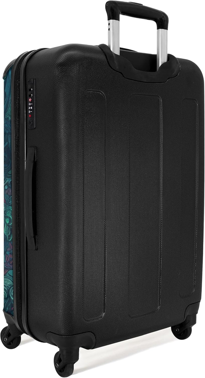 NoBoringSuitcases.com® Handgepäck, Hartschalenkoffer mit TSA Schloss, Trolley, Reisekoffer, Carry on