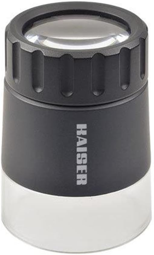 Kaiser Fototechnik 2351 4,5X Universal-Lupe mit 45 mm Betrachtungsfeld für Kleinbilddias,