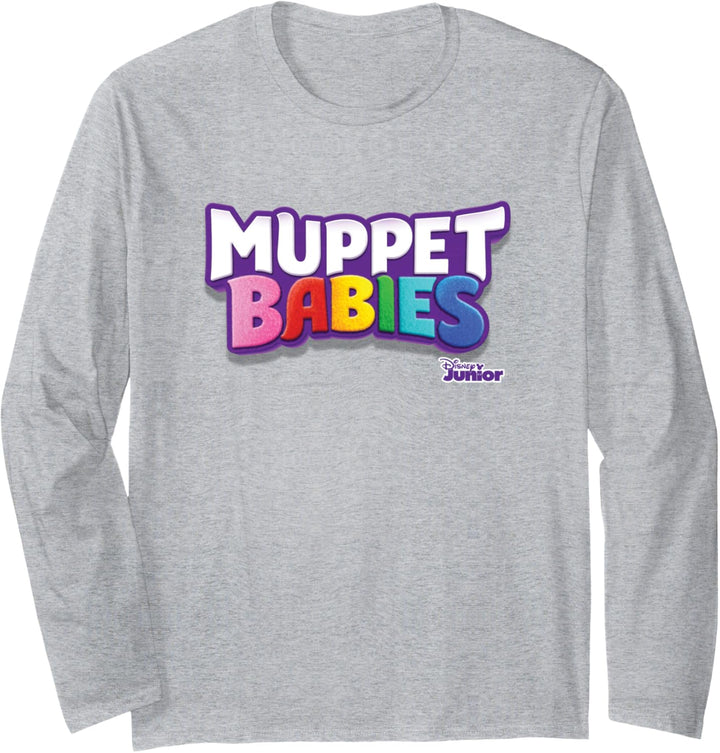 Disney Junior Muppet Babies Series Logo Langarmshirt