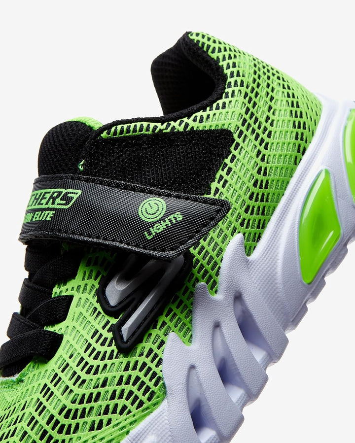 Skechers Jungen 400137n Bksl Sneaker 21 EU Lime Synthetic Black Trim, 21 EU Lime Synthetic Black Tri