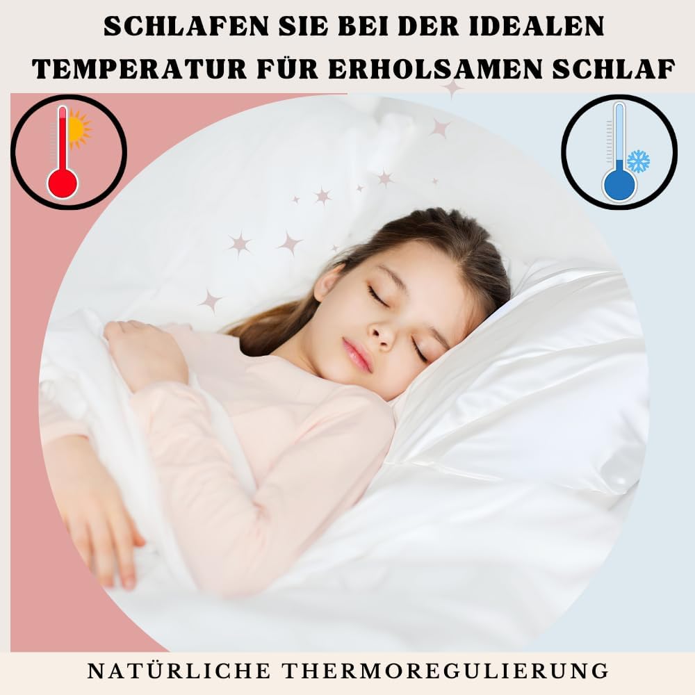 Kopfkissenbezug, 100 % natürliche Maulbeerseide, 25 Momme, hochwertig, Güteklasse 6A, ohne Chemikali