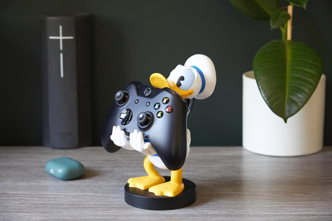 Cableguys Disney Donald Duck Controller Halter &amp; Handy Ständer - Gaming Zubehör für Zimmer und Schre