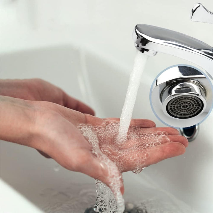 quiodok Einzelne Kaltwasserhahn Küche Waschbecken Wasserhahn Kaltwasser Wasserhahn mit 2 Filter für