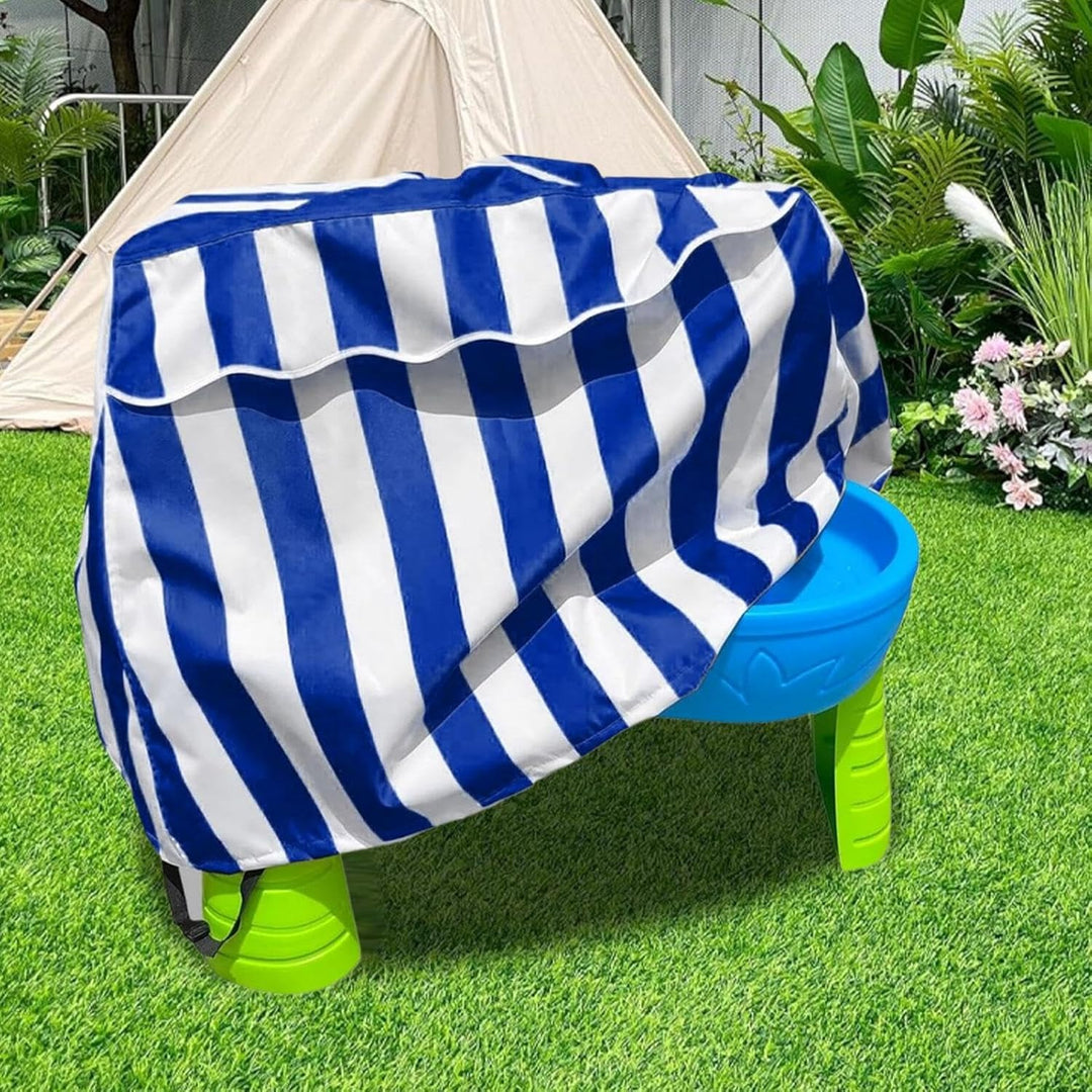 Kids Water Table Deckung Fit Regenschauer Spritzteich Wasserspiegel, 2 Schritt Wasserresistent Staub