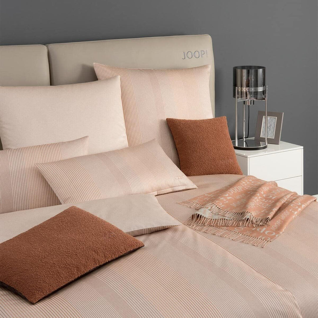 JOOP! Satin Bettwäsche Groove 4107 | 8 Orange - 135 x 200