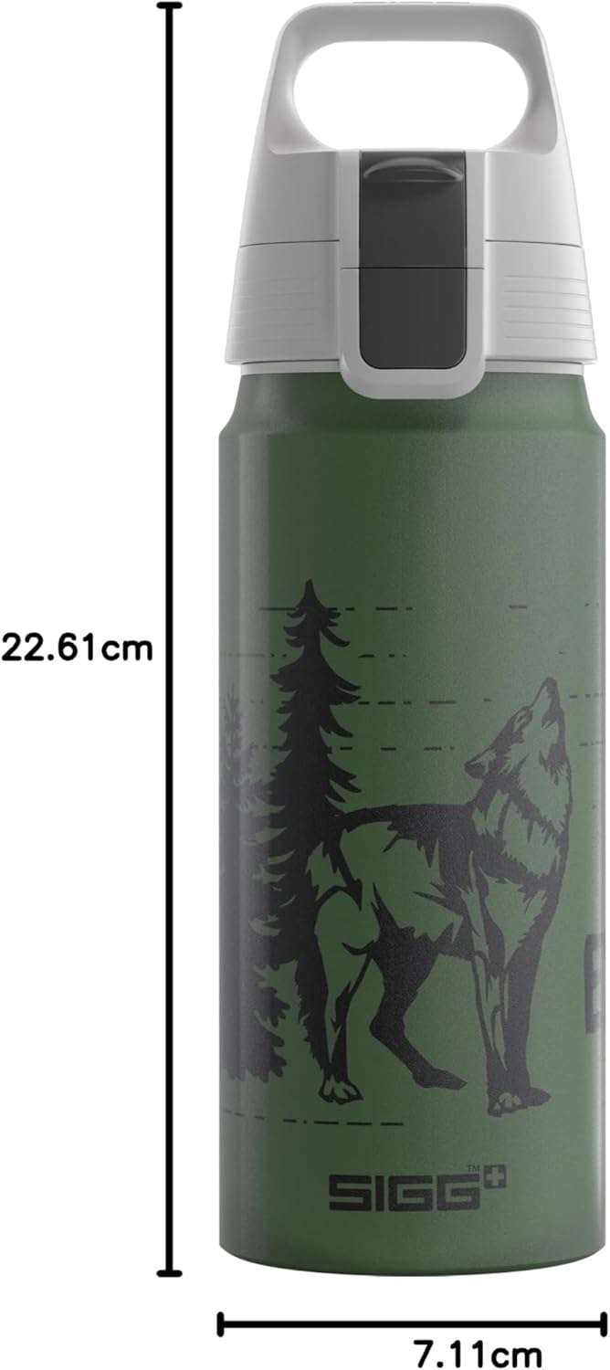 SIGG - Alu Trinkflasche Kinder - WMB ONE - Made in Switzerland - Für Kohlensäurehaltige Getränke Gee
