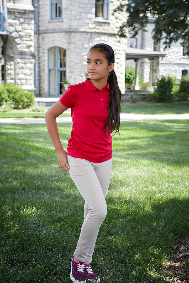 French Toast Mädchen Schuluniform, Hose Grösse: 4 Khaki, Gr&amp;