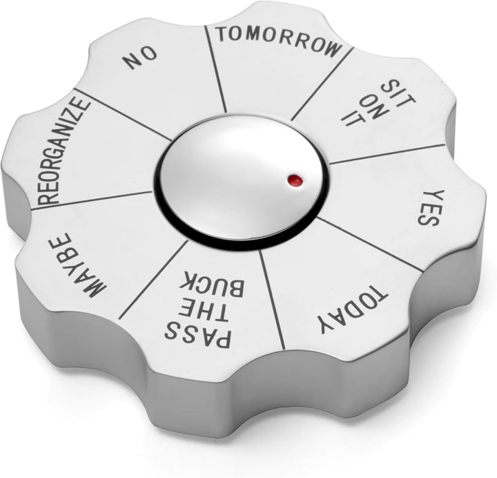 Natico Decision Maker und Papierbeschwerer (60-2622) One Size mattes Silber, One Size mattes Silber