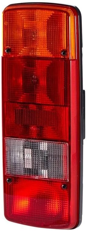 HELLA - Heckleuchte - Glühlampe - 12/24V - Einbau/geschraubt - Lichtscheibenfarbe: mehrfarbig - Stec