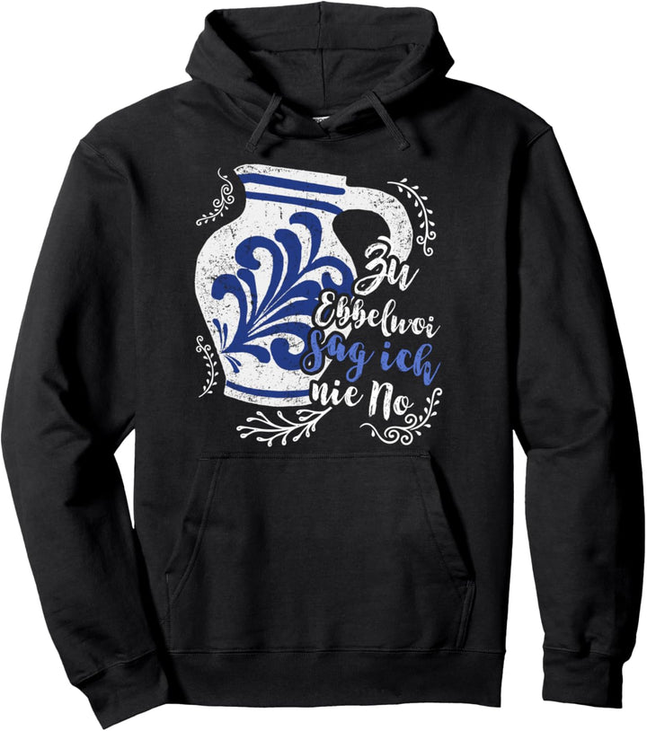 Lustiger Ebbelwoi Bembel Spruch Apfelwein Pullover Hoodie