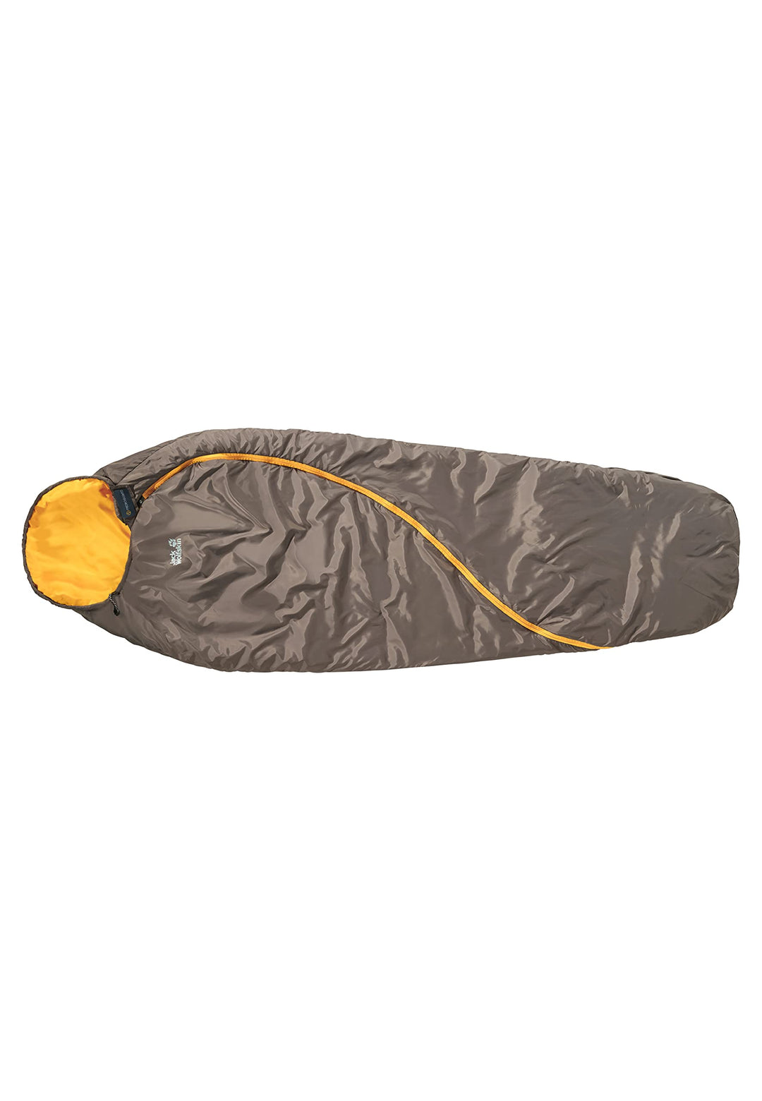 Jack Wolfskin Damen Schlafsack Smoozip +7, siltstone, 31 x 17 x 17 cm, Liter