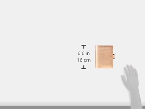 Filofax 22-022626 Saffiano-Organizer, Metallic-Rotgold rose gold, rose gold