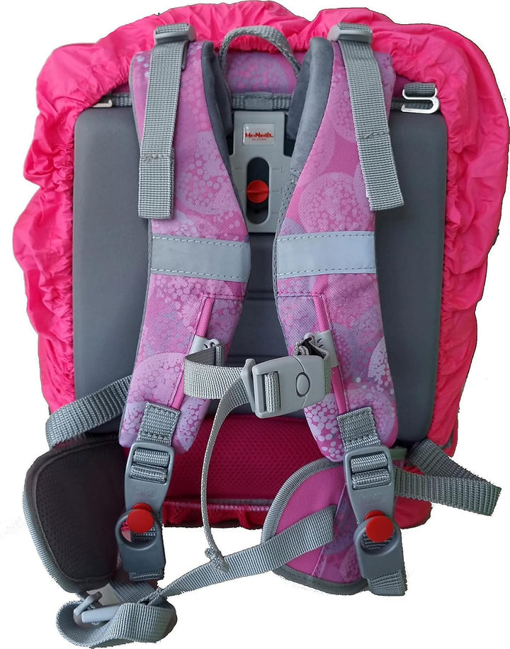 McNeill Regenhaube mit reflektierendem Logo pink