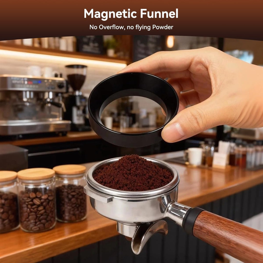 54mm Espresso Tamper Set mit Tamperstation für Barista Kaffee Tamper Station Barista Zubehör Univers