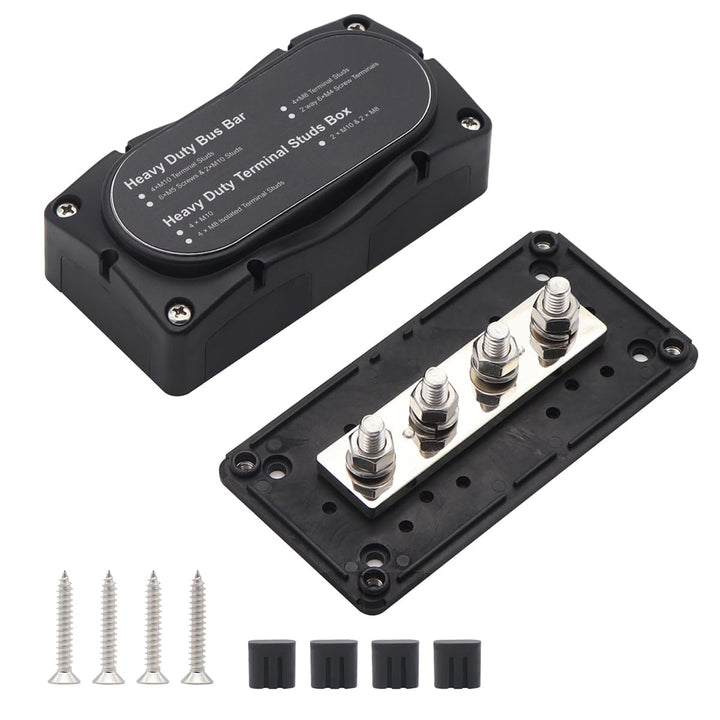 M8 300A Sammelschienenkasten 12V - 48V Sammelschiene für Geländewagen Boot Wohnmobil Wohnwagen KFZ M