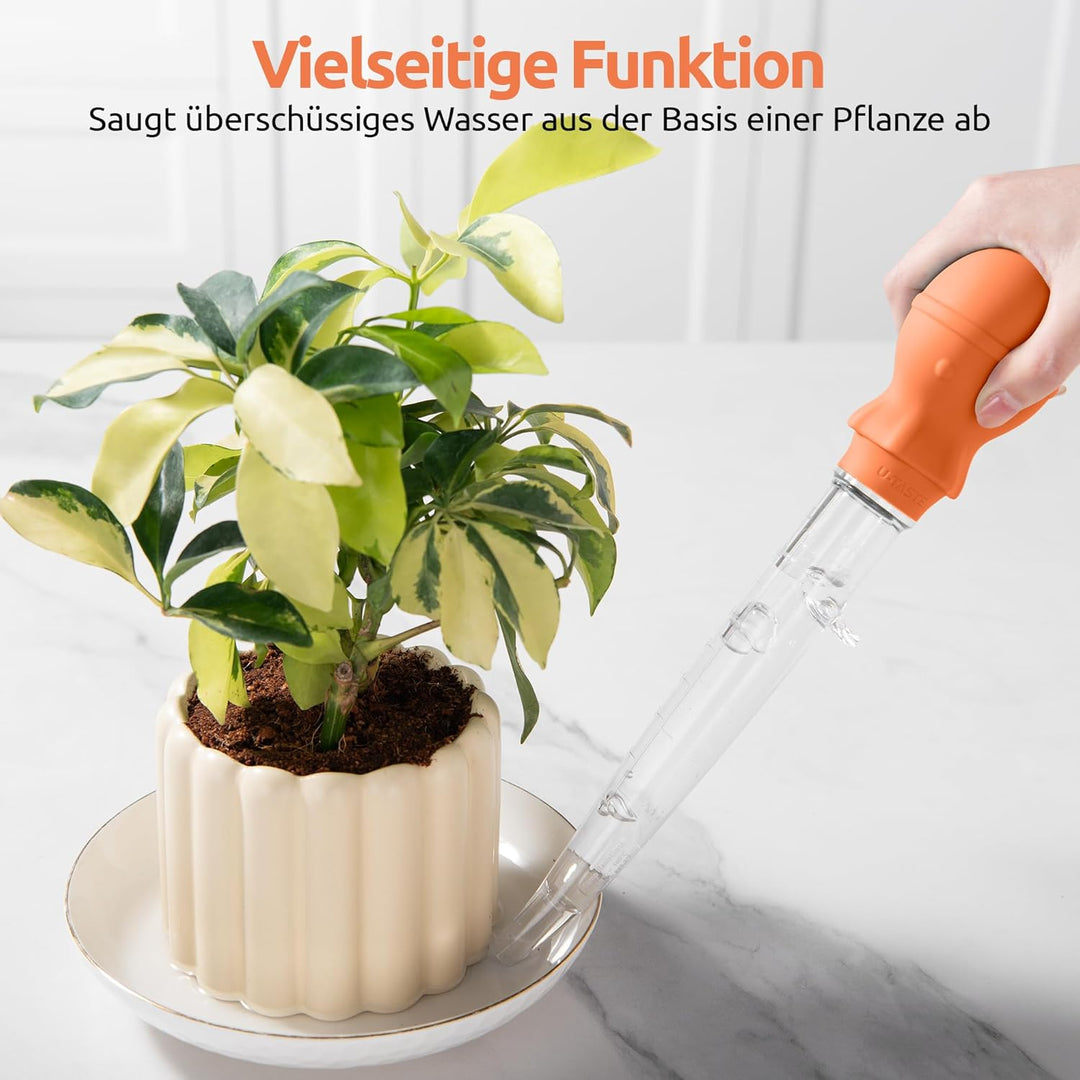 U-Taste 109℃ Hitzebeständige Grosse Abgewinkelte Bratenspritze Tritan Putenfleisch-Fettpipette mit S