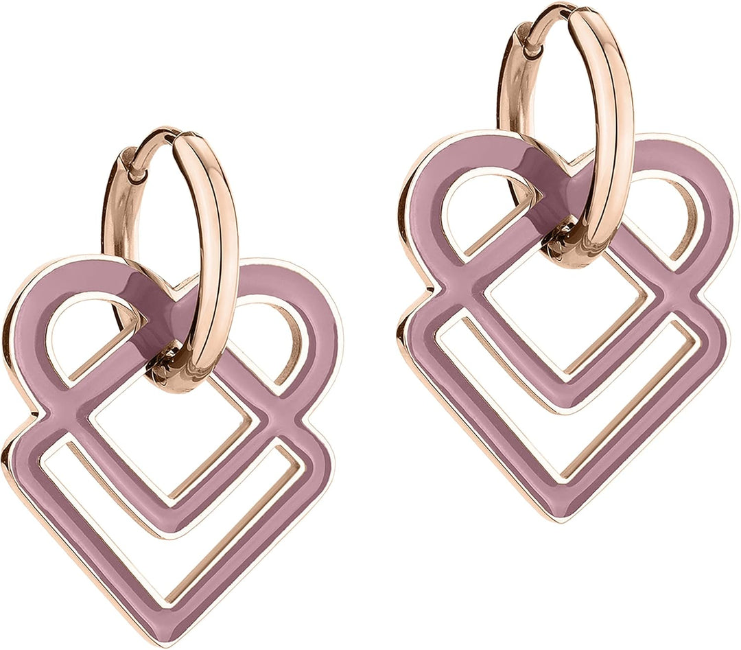 LIEBESKIND BERLIN Herz-Schmuck für Damen – Ketten und Ohrringe aus Edelstahl mit Liebeskind-Herz-Ico