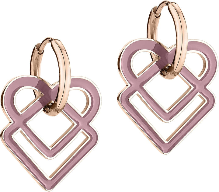 LIEBESKIND BERLIN Herz-Schmuck für Damen – Ketten und Ohrringe aus Edelstahl mit Liebeskind-Herz-Ico
