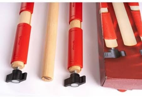 Nurge Verstellbarer Sticktisch Ständer Kreuzstich Hoop Ständer für Schoss oder Tischplatte Kreuzstic