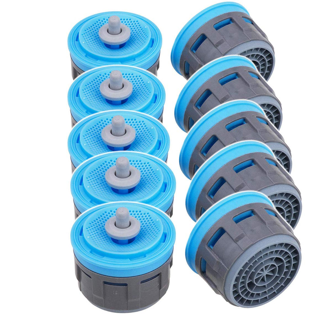 10 x CASCADE SLC AC Perlator Strahlregler Innenteil Einsatz für M22x1 und M24x1