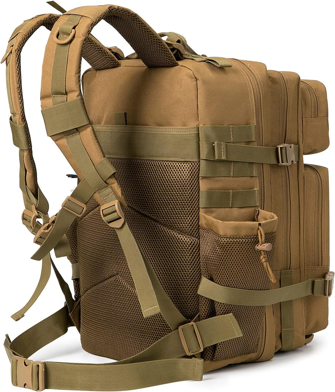 QT&amp;QY Taktischer MilitäR Rucksack Herren Gross 25l/35l/45L Bundeswehr Rucksack 3 Tage Molle Armee Ru