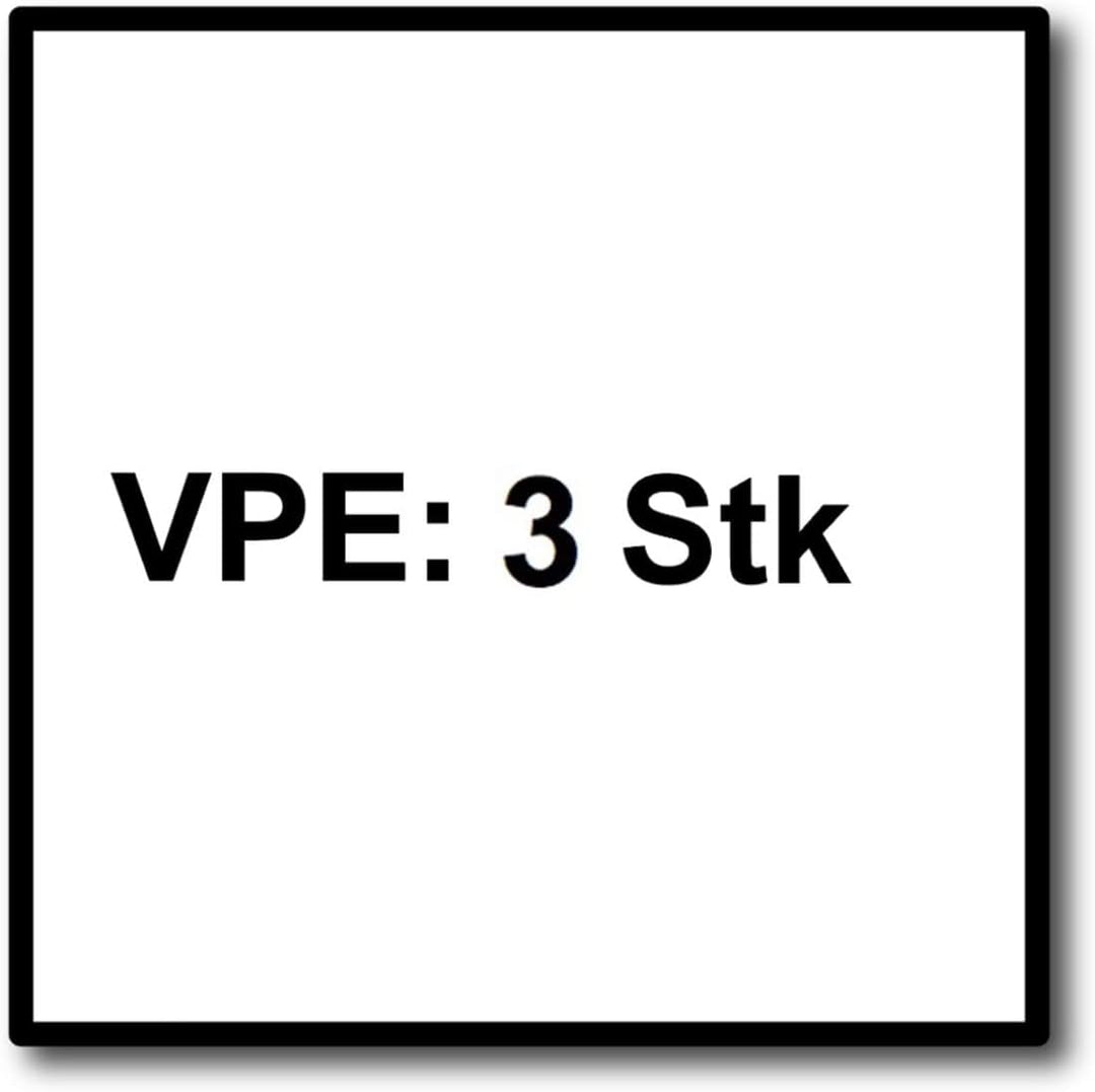 Fein E-Cut Long-Life Sägeblatt, 3 Stück (Aufnahme Starlock Plus, Grösse 65x50 mm, geschränkter Holzv