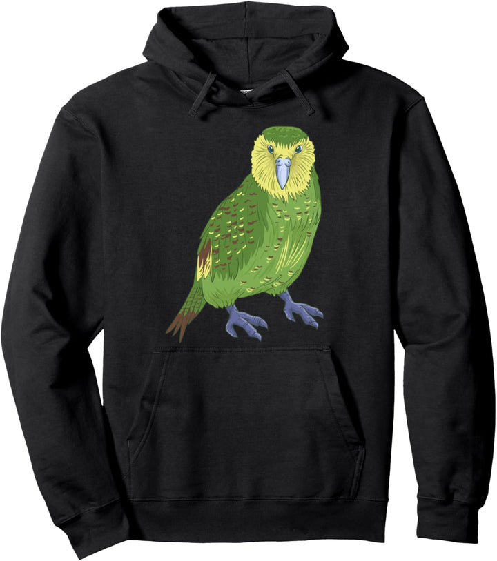 Kakapo Papagei Neuseeland Vogel Eulenpapagei Pullover Hoodie