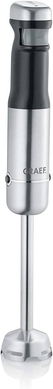 GRAEF. kabelloser Akku-Stabmixer HB82 | Anti-Spritz-Funktion | Lithium-Ionen Akku | BPA-frei