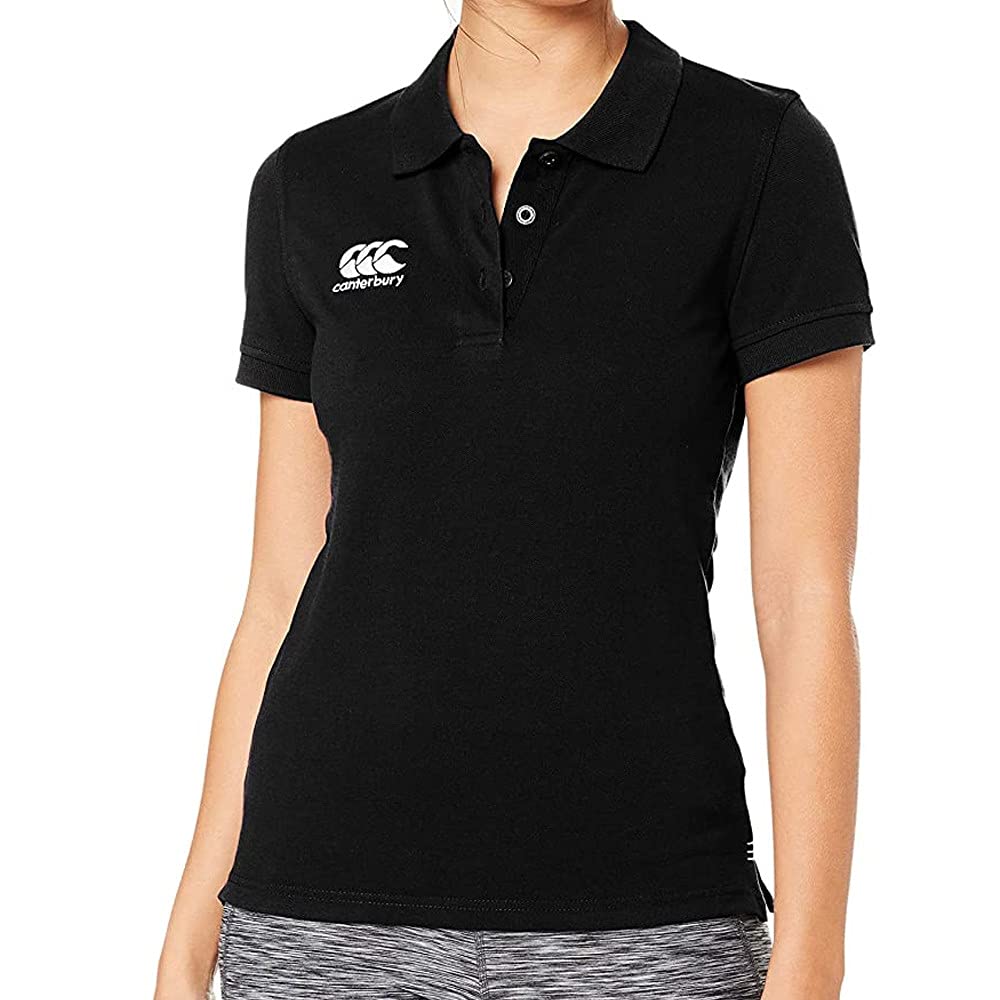 Canterbury Waimak Polo-Shirt, Schwarz - Schwarz