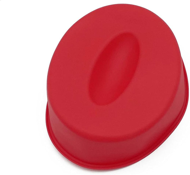 9 Stück mittelgrosse Silikon-Zahlen-Kuchenformen aus Silikon (15,2 cm) 6 inch, 15.2 cm
