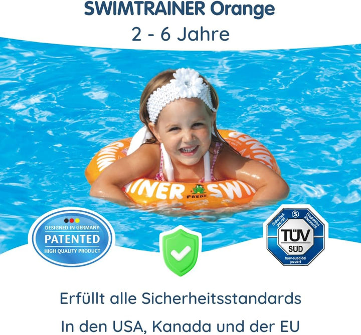 FREDS SWIM ACADEMY - Sets, STR Orange + Schwimmbrett