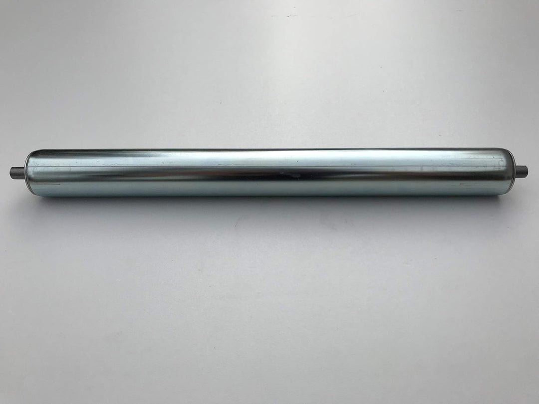 Tragrolle Tragrollen Rollen aus Stahl mit Federachse für Rollenbahn Ø 30mm (Länge: 400 mm), Länge: 4